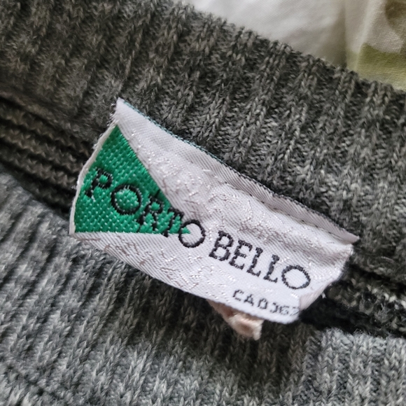 Vintage Knit Sweater Black Grey Size Large - Picture 9 of 10